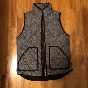 J Crew Herringbone Vest